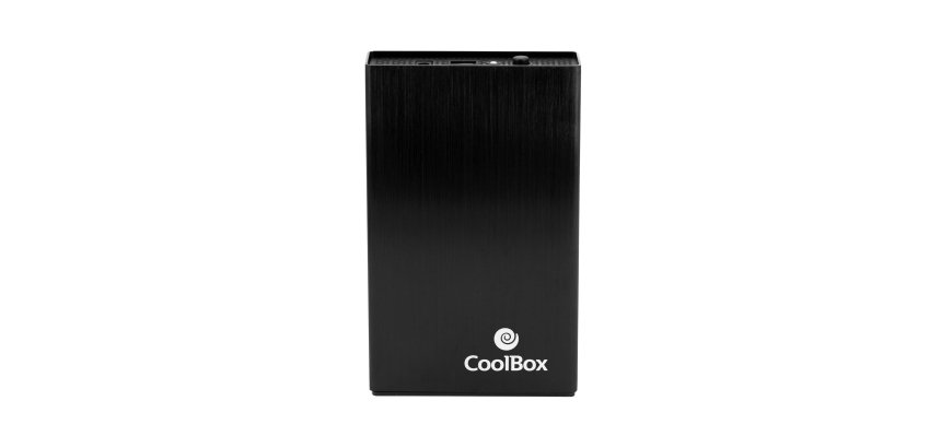 CoolBox CAJA/CARCASA HDD 3.5" SCA-3533 USB3.2 GEN1 ALUMINIO NEGRO
