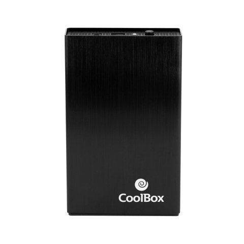 CoolBox CAJA/CARCASA HDD 3.5" SCA-3533 USB3.2 GEN1 ALUMINIO NEGRO