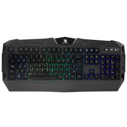 Deep Gaming DeepColorKey teclado Juego USB QWERTY Español Negro