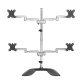 StarTech.com Support écran PC pour à 4 affichages - Articulé