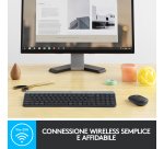Logitech MK470 Kit Mouse e Tastiera Wireless