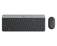 Logitech 920-009198 teclado Ratón incluido Universal RF inalámbrico QWERTY Español Grafito