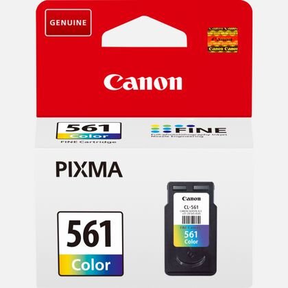 CANON Pack cartouches d'encre CL-561 Couleurs (Cyan + Magenta + Jaune)