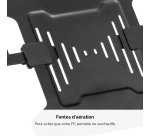 Kit fellowes complementaire porte pc coloris noir