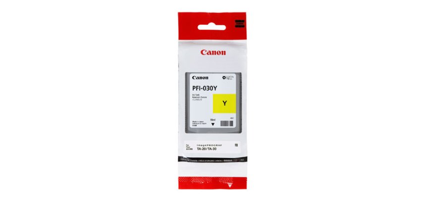 Canon PFI-030Y cartucho de tinta 1 pieza(s) Original Amarillo