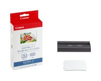 Canon Jeu d'encre couleur et de papier autocollant au format 54 x 86 mm KC-18IF, 18 feuilles