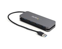 StarTech.com Hub USB 3.0 à 4 Ports - USB-A vers 4x USB-A - Mini Hub USB 3.2 Gen 1 Type-A SuperSpeed 5Gbps - Alimenté par Bus - Concentrateur USB avec Câble Long de 28cm et Gestion des Câbles