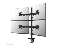 Neomounts DS60-600BL2-2 Bras de moniteur quadruple 10-32"