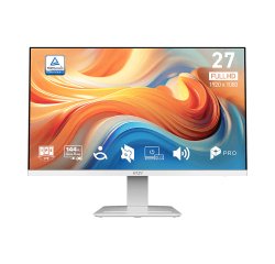 MSI Pro MP273W E14A computer monitor 68.6 cm (27") 1920 x 1080 pixels Full HD LCD White