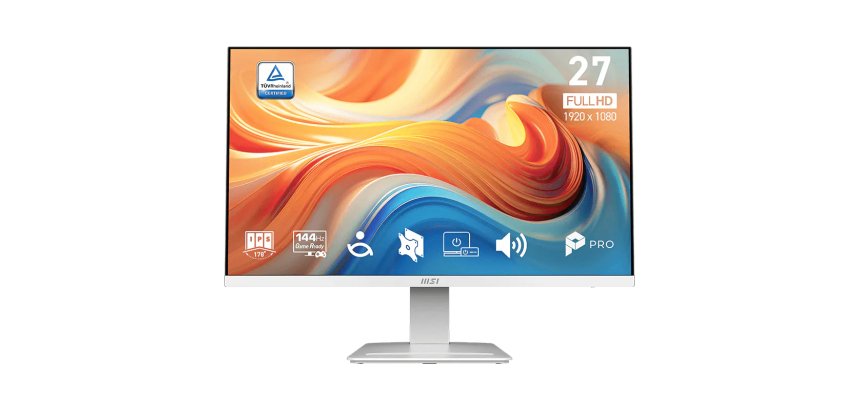 MSI Pro MP273W E14A computer monitor 68.6 cm (27") 1920 x 1080 pixels Full HD LCD White