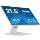 iiyama ProLite T2252MSC-W2 écran plat de PC 54,6 cm (21.5") 1920 x 1080 pixels Full HD LCD Écran tactile Table Blanc