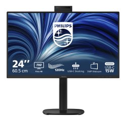 Philips 3000 series 24B2U3301H/00 computer monitor 60.5 cm (23.8") 1920 x 1080 pixels Full HD LCD Black