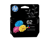 HP 62 cartouche d'encre trois couleurs authentique