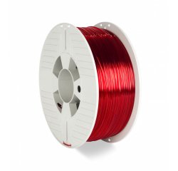 Verbatim 55054 matériel d'impression 3D PETg (polyéthylène téréphtalate glycolisé) Rouge, Transparent 1 kg