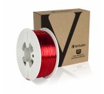 Verbatim 55054 matériel d'impression 3D PETg (polyéthylène téréphtalate glycolisé) Rouge, Transparent 1 kg