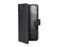 Celly Wally One XXL custodia per cellulare 14 cm (5.5") Custodia flip a libro Nero