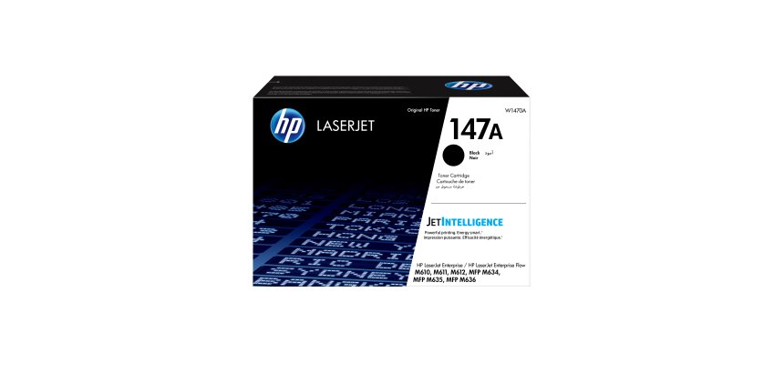 HP LaserJet Cartuccia toner nero originale 147A