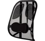 Support dorsal en maille Professionnel Series, noir