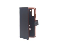 Celly Wally mobile phone case 16 cm (6.3") Folio Black, Brown