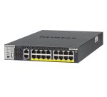 NETGEAR M4300-16X Géré L3 10G Ethernet (100/1000/10000) Connexion Ethernet, supportant l'alimentation via ce port (PoE) 1U Noir