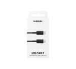 Câble téléphone portable Samsung USB-C vers USB-C, 45W 1M Noir