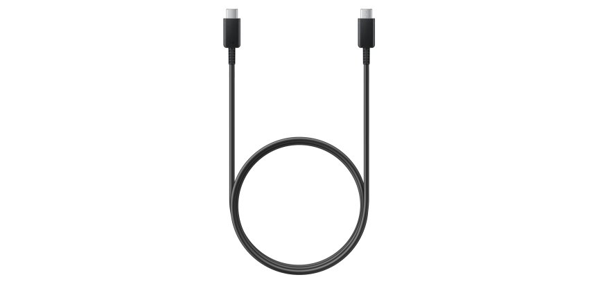 Câble téléphone portable Samsung USB-C vers USB-C, 45W 1M Noir