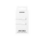 Câble téléphone portable Samsung USB-C vers USB-C, 45W 1M White