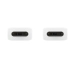 Câble téléphone portable Samsung USB-C vers USB-C, 45W 1M White