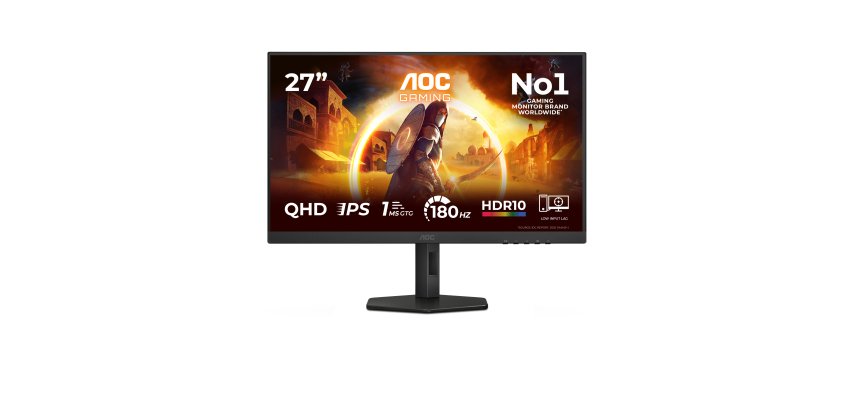 AOC G4 Q27G4XF pantalla para PC 68,6 cm (27") 2560 x 1440 Pixeles Quad HD LED Negro, Gris