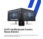HP Z1 G1i Intel Core Ultra 7 265 32 GB DDR5-SDRAM 1 TB SSD NVIDIA RTX A1000 Windows 11 Pro Tower Stazione di lavoro AI Workstation, AI PC Nero
