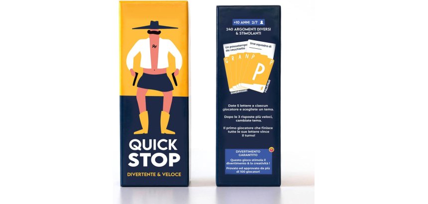 Asmodee Quickstop Carta da gioco Festa