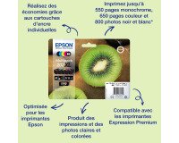 Epson Kiwi Singlepack Photo Black 202 Claria Premium Ink