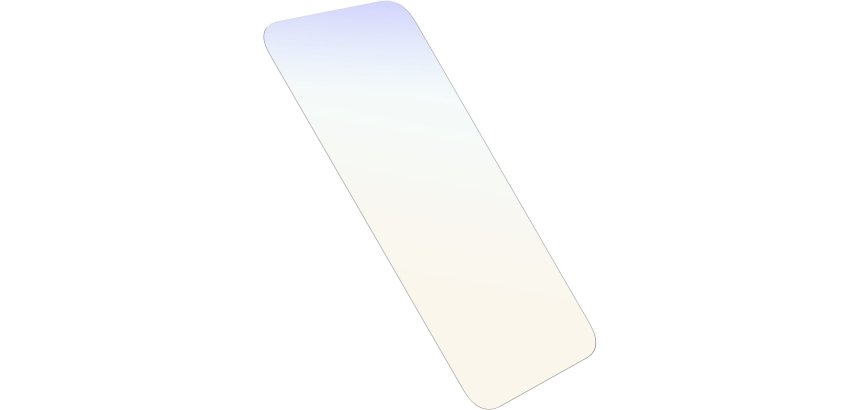 OtterBox Premium Pro Glass Blue Light Guard voor iPhone 15 Pro Max, Blue Light Guard + Antimicrobial