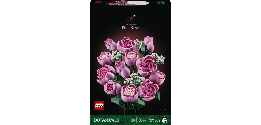 LEGO Botanicals Bouquet of Pink Roses
