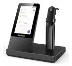 Yealink WH67 Teams Auricolare Wireless A clip, A Padiglione, Passanuca Ufficio Bluetooth Base di ricarica Nero