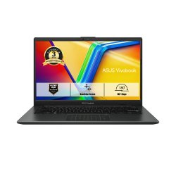 ASUS Vivobook Go 14 E1404TA-DICEB117WS Intel® N N150 Ordinateur portable 35,6 cm (14") Full HD 8 Go LPDDR5-SDRAM 128 Go UFS Wi-Fi 6 (802.11ax) Windows 11 Home Noir