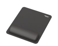 Tapis souris fellowes breyta repose-poignets coloris noir