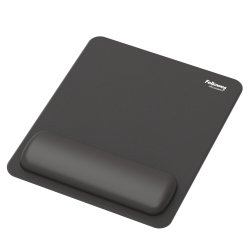 Tapis souris fellowes breyta repose-poignets coloris noir