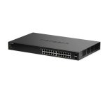 NETGEAR GS324TPv2 Géré L2/L3 Gigabit Ethernet (10/100/1000) Connexion Ethernet, supportant l'alimentation via ce port (PoE) 1U Noir