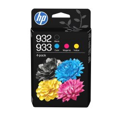 HP 932 Black/933 Cyan/Magenta/Yellow 4-pack Original Inks
