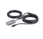 StarTech.com Hub USB-A à 4 Ports - Câble d'Extension USB 3.0 de 10m - Prolongateur USB Actif/Alimenté par Bus, Alimentation Optionnelle de 20W Incluse - Hub USB Type-A avec Protection ESD de Niveau 2