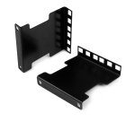 StarTech.com Server Rack Depth Extender - 2U - 4in / 10 cm - TAA Compliant - Recessed Rack Adapter - Rack Mount Adapter Kit - Network Rack Extender
