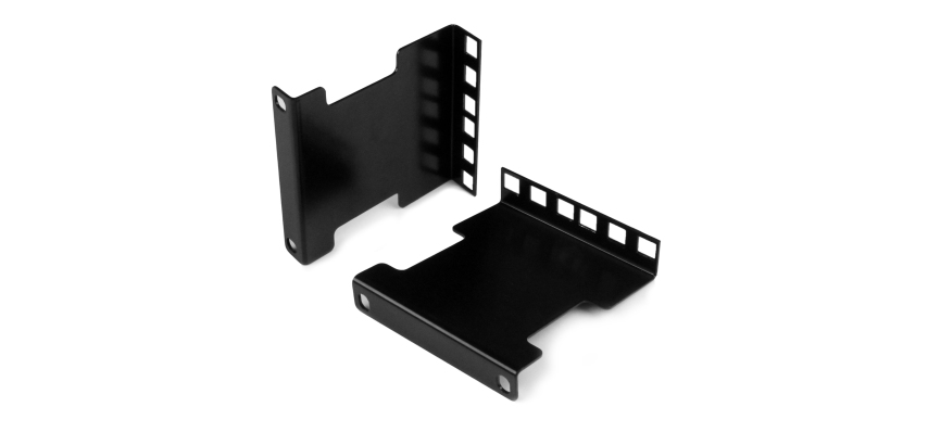 StarTech.com Server Rack Depth Extender - 2U - 4in / 10 cm - TAA Compliant - Recessed Rack Adapter - Rack Mount Adapter Kit - Network Rack Extender