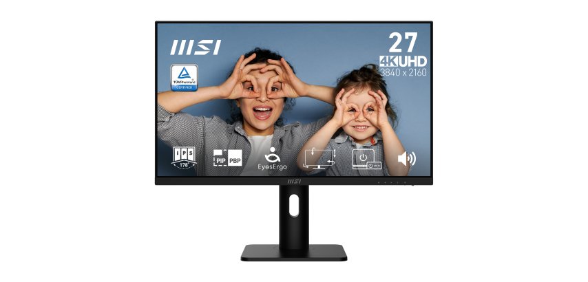 MSI PRO MP273UP E6 Monitor PC 68,6 cm (27") 3840 x 2160 Pixel 4K Ultra HD Nero