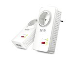 Powerline FRITZ! 1220 Set INT 1200 Mbit/s Ethernet/LAN Blanc 2 pièce(s)