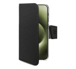 Celly WALLY1078 mobile phone case 15.5 cm (6.1") Wallet case Black