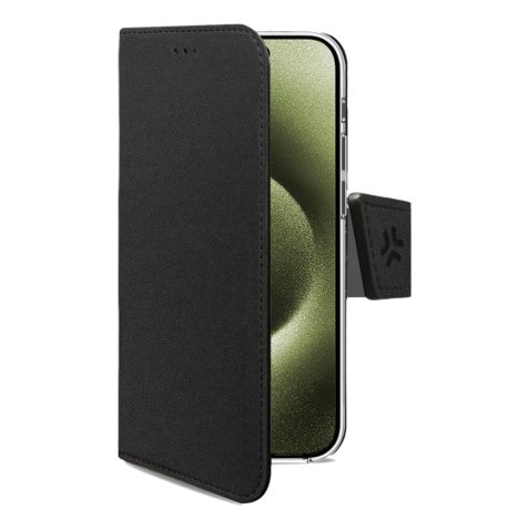 Celly WALLY1078 mobile phone case 15.5 cm (6.1") Wallet case Black