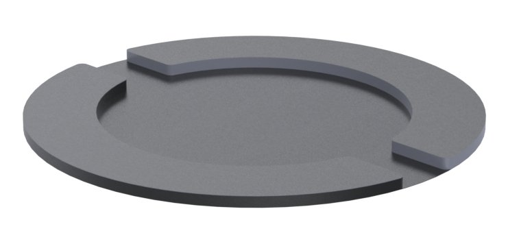 Ergonomic Solutions TabPOS Tablet & mPOS SPA126 accesorio para terminal de punto de venta Gris Plástico