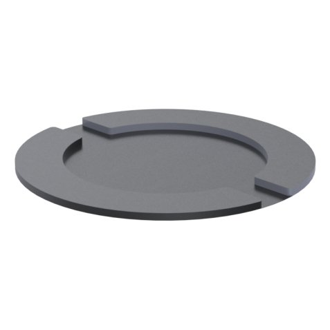 Ergonomic Solutions TabPOS Tablet & mPOS SPA126 accessoire de système de paiement en point de vente Gris Plastique