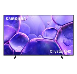 Samsung Crystal UHD 50" UE50U8000FUXZT 4K, Processore Crystal 4K, HDR, Smart Experience, OTS Lite & Adaptive Sound, Metal Stream Design, Smart TV, 2025